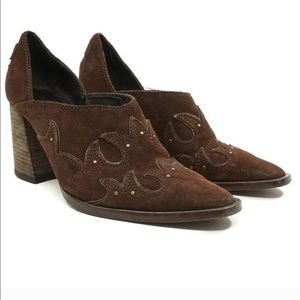 Free People Suede Mule